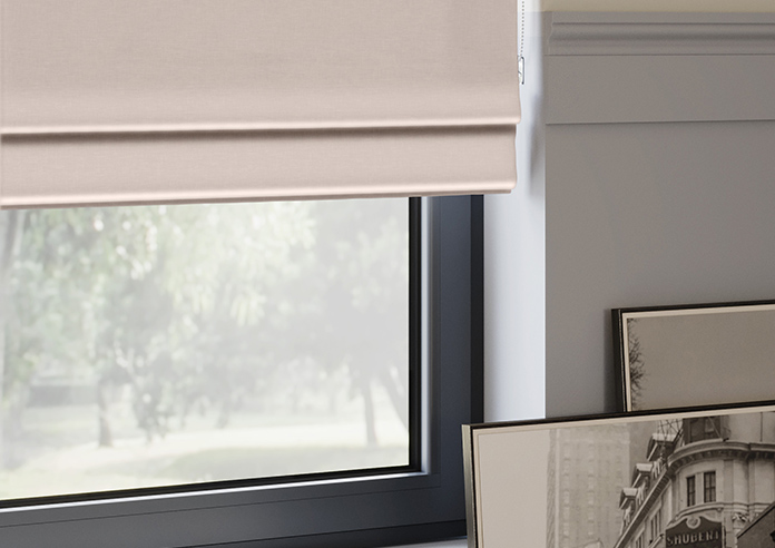 Norleigh, Blush - Twist&Fit Roman Blind - Image 5